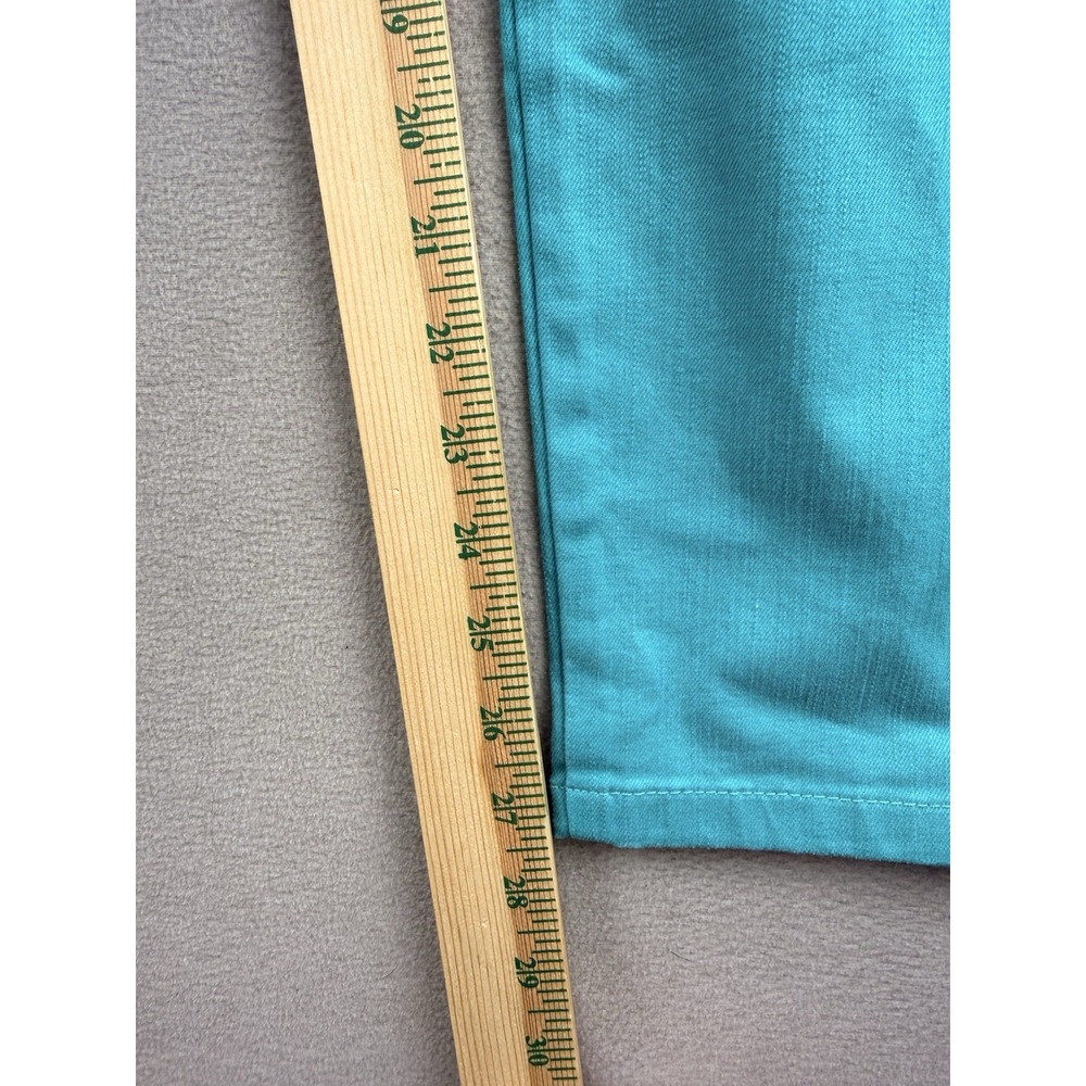 Soft Surroundings Women's Petite Sz L Teal Metro Ankle 4 Way Stretch‎ Pants NWT - Picture 6 of 9